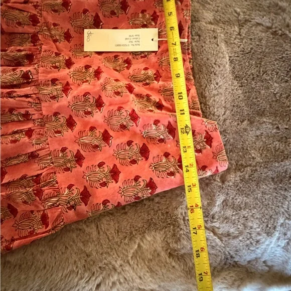 NWT Dolma coral and red skirt - Picture 5 of 6